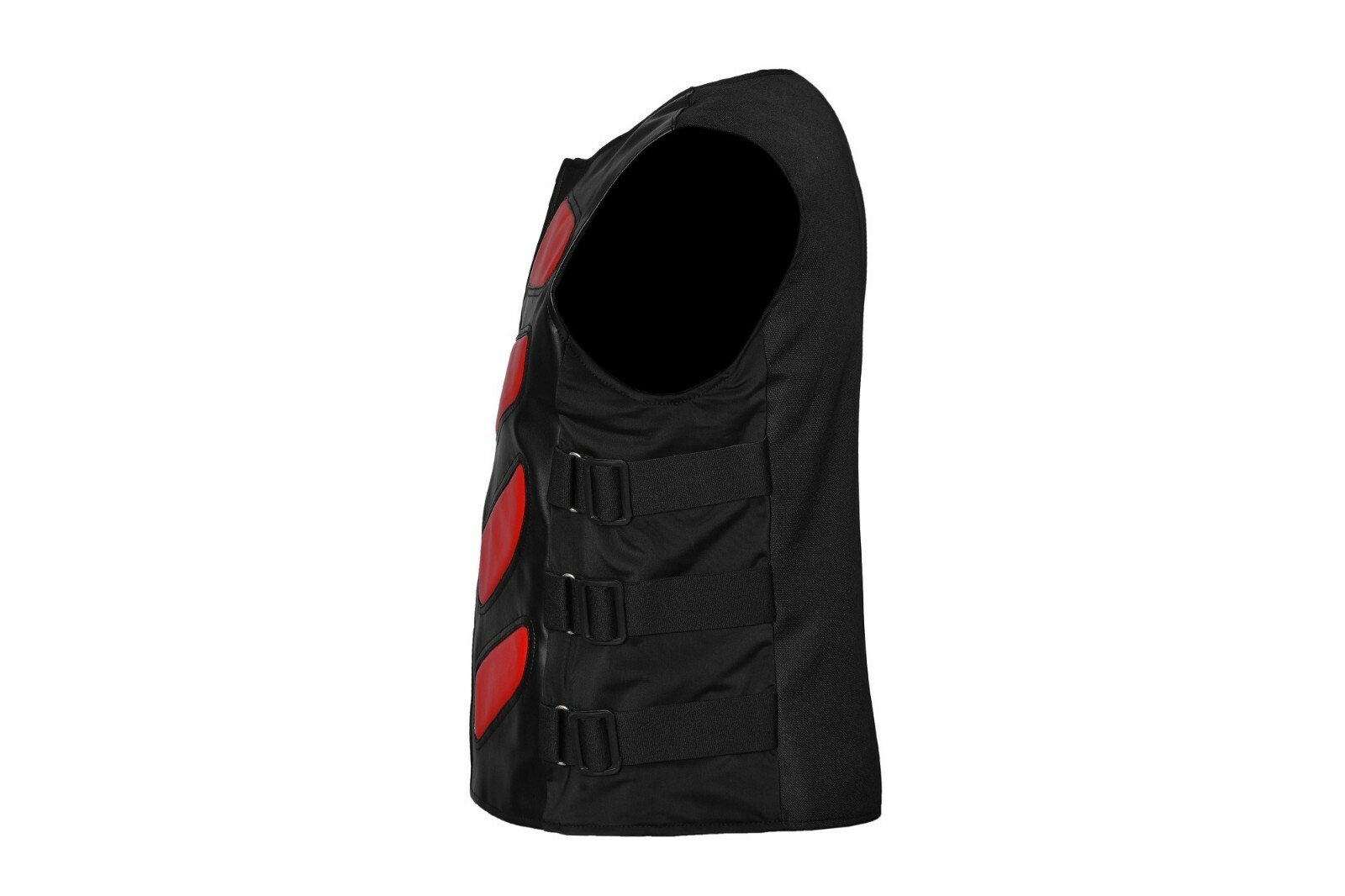 Bug Eye Mens Cyber-Goth Waistcoat Steampunk Halloween Bodice Vest 3 Colors