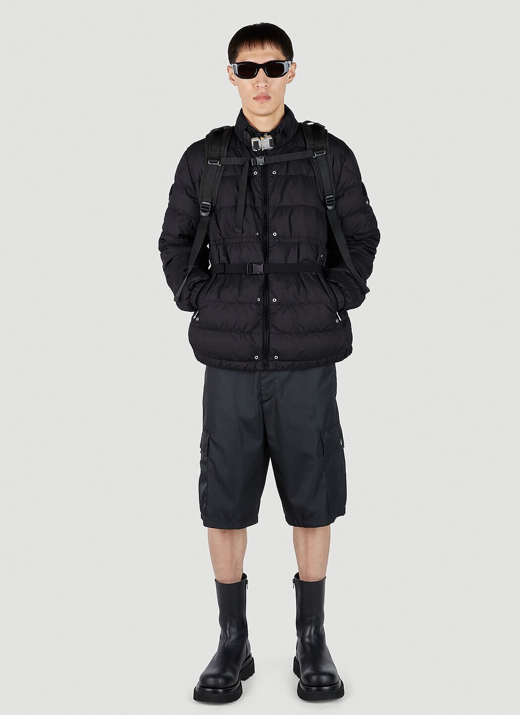 MONCLER Genius 6 x 1017 Alyx 9SM Mahondin black puffer jacket Size 2 / Medium