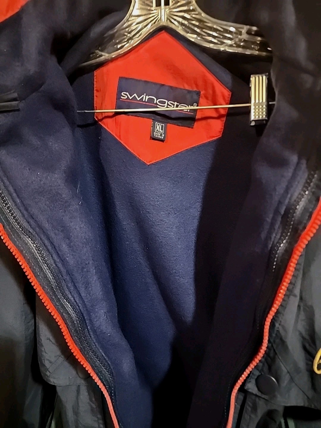 New Vintage Goodyear Racing All Season Tristar 3 In 1 Jacket With Tag Swingster