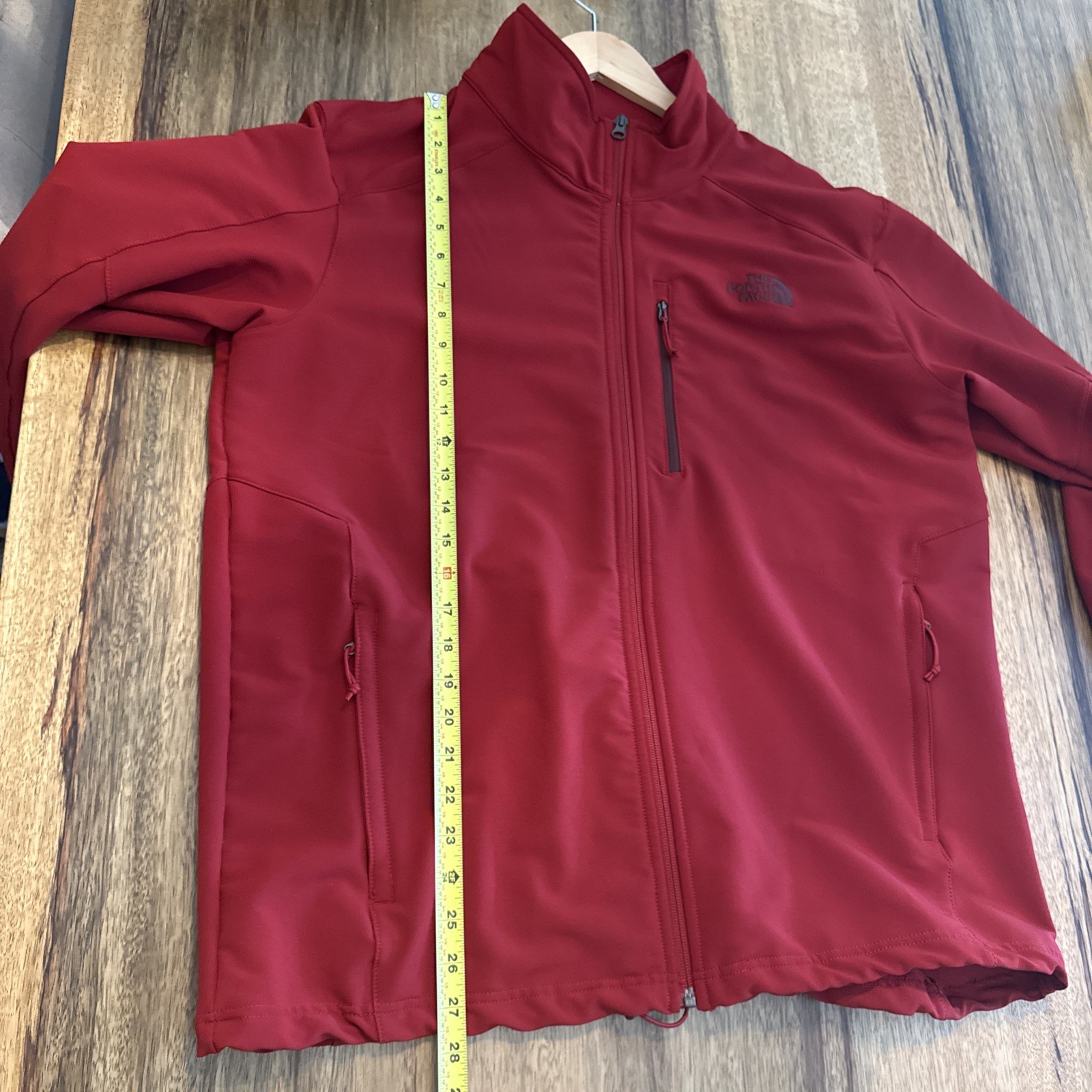 The North Face Apex Softshell Windfall Jacket XL Maroon