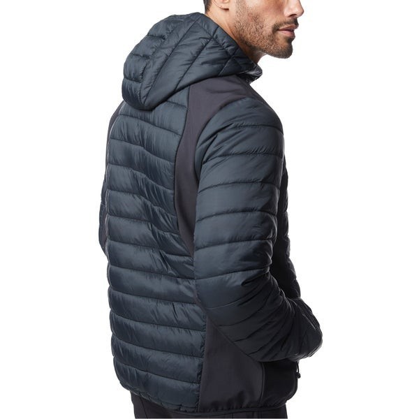 size S-XXL Merrell Mens Hooded Mixed Media Puffer Softshell Jacket , Nwt