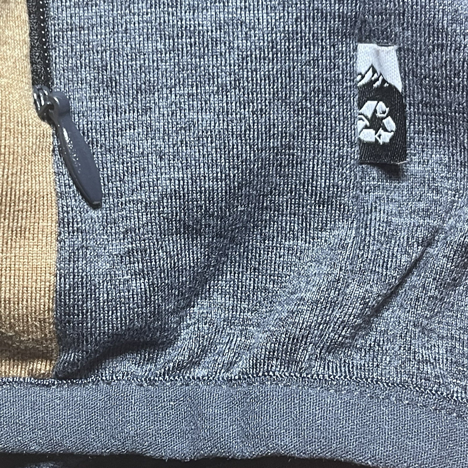 Picture Organic Shari Tech Hoodie Full-Zip Jacket Men’s L Grey Mustard