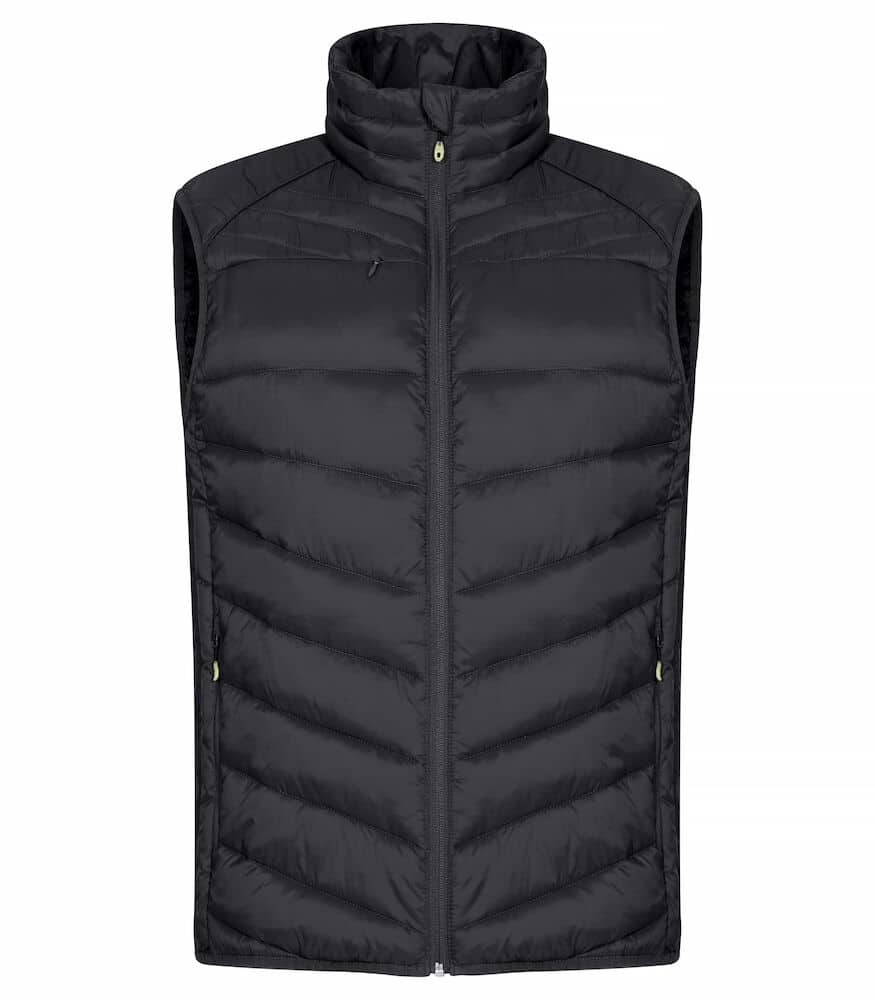 Clique Mens Lightweight Sleeveless Padded Vest Black Size XXL BNWT