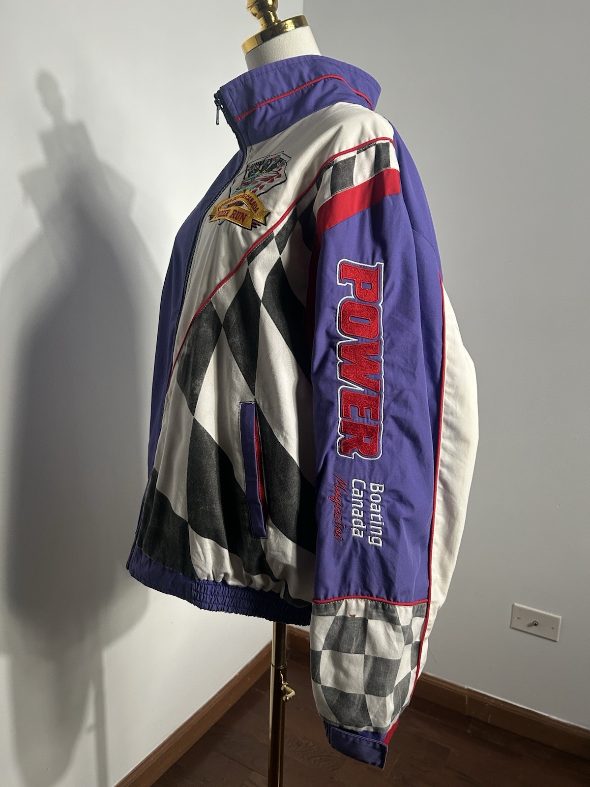 Vintage Poker Run Offshore Racing Jacket XL Mercury MerCruiser Bulova Canada