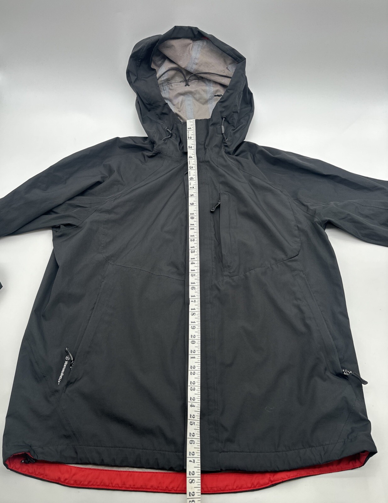 C9 Champions Windbreaker Men Medium Black Solid Drawstring ..#19889