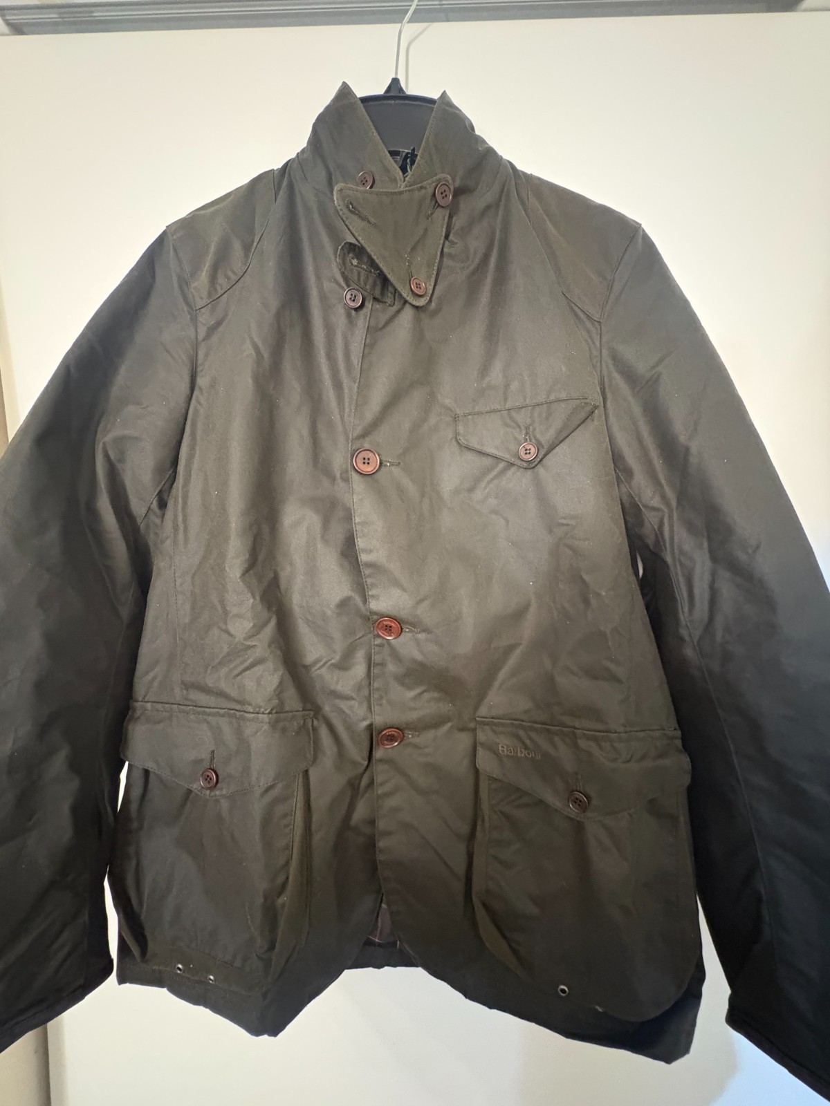 Sage ~Crafted in the UK~Barbour Classic BEDALE Waxed Jacket MSRP$495 British LUX