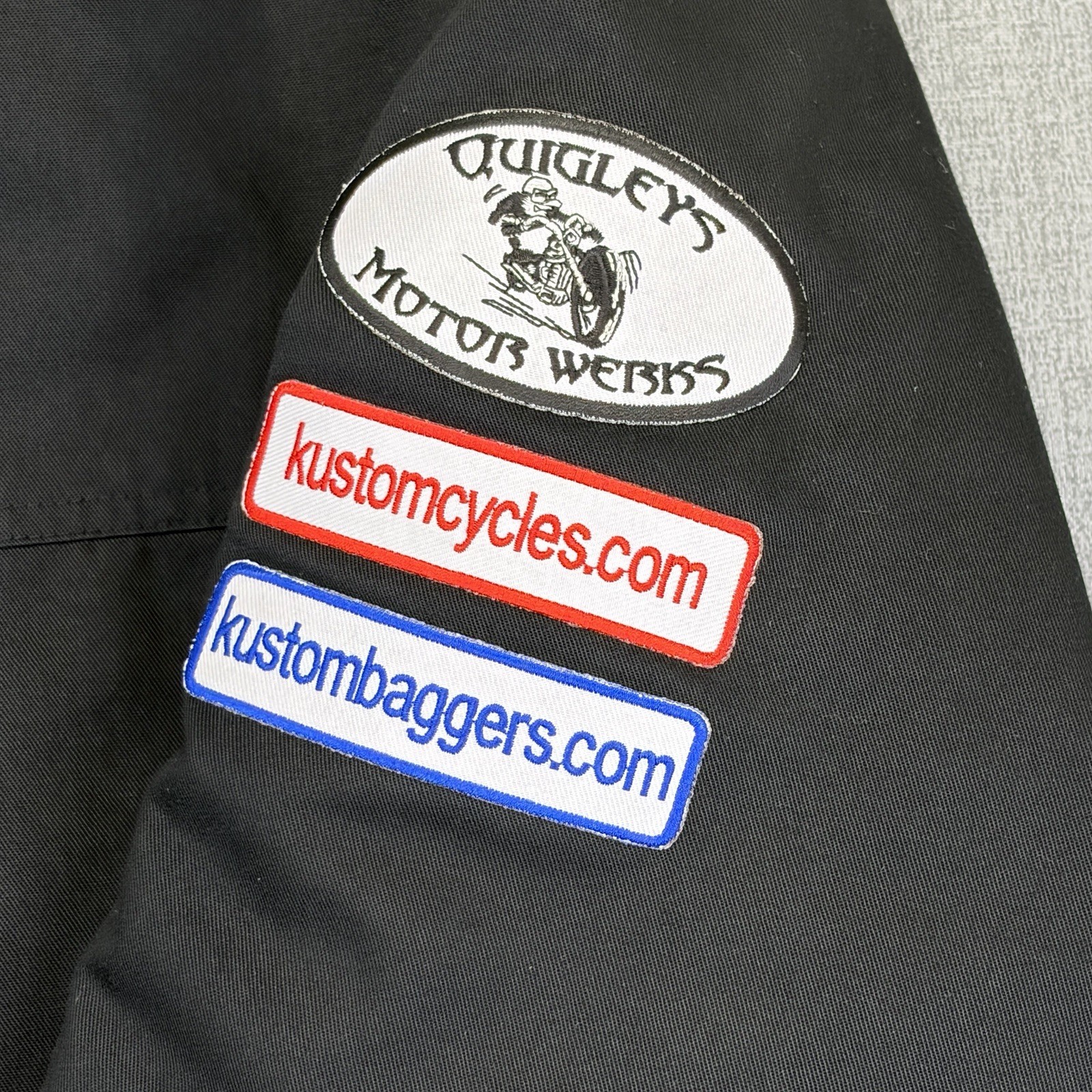 Klock Werks Custom Cycles Throttle Threads Motorcycle Jacket Mens 2XL SoDak