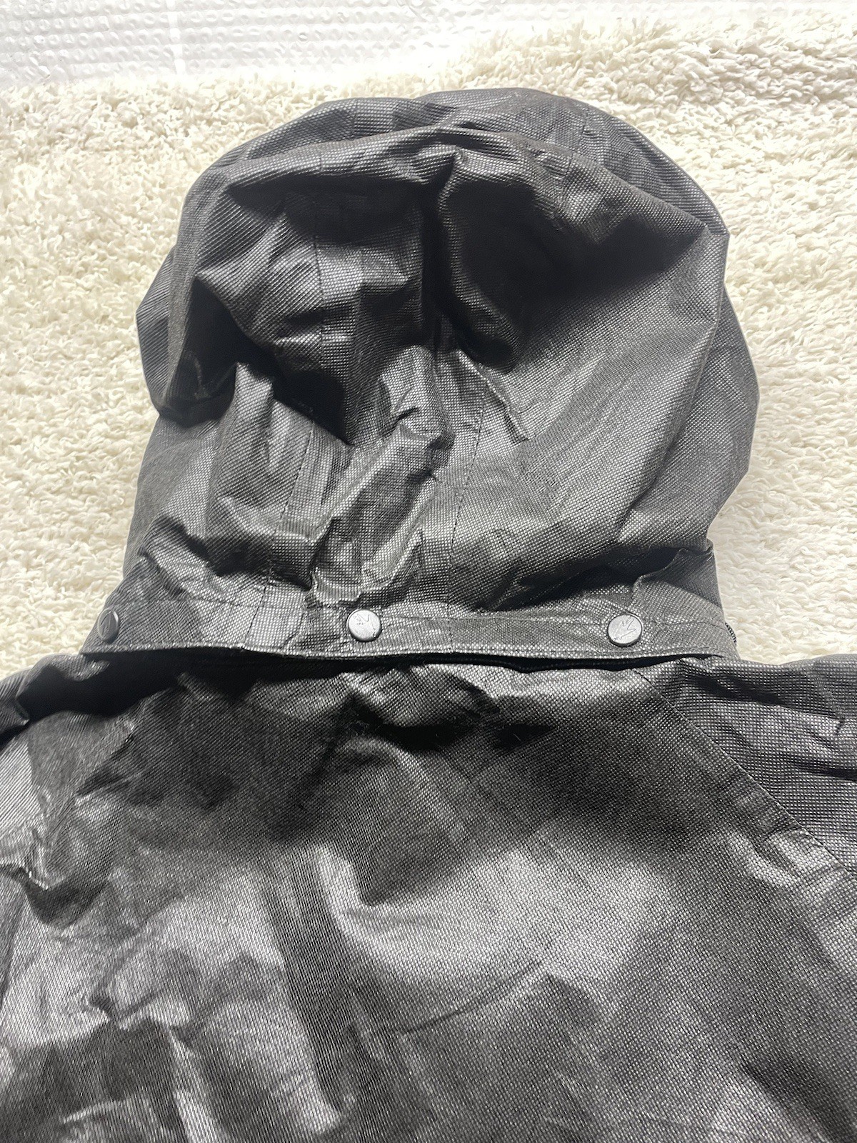Frogg Toggs Jacket Mens 2XL Black Hooded Rain Waterproof Lightweight Outdoors EC