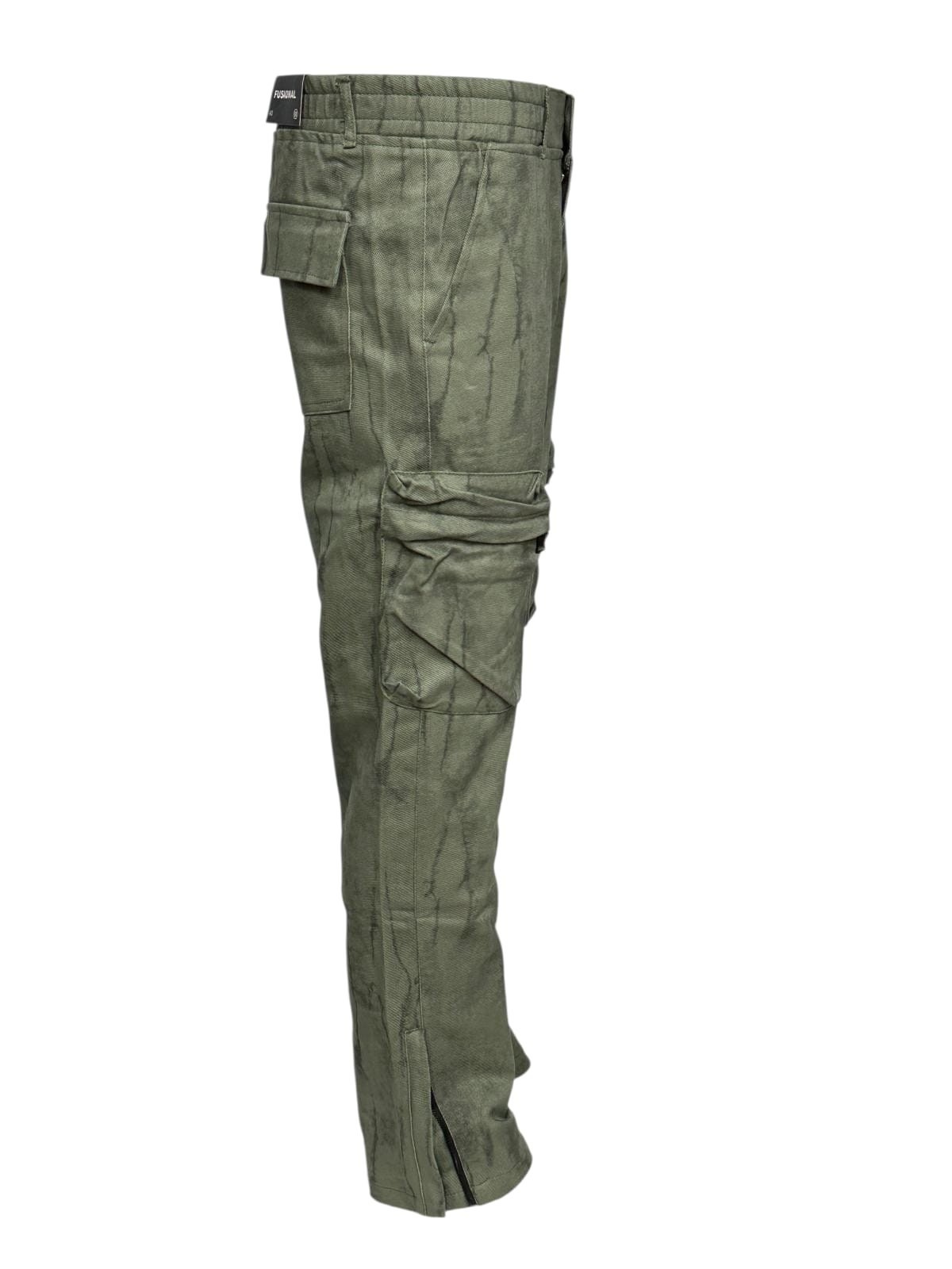Mens Green Denim Suit Cargo Jacket & Jeans Set 100% Cotton Tracksuit Set S-2XL