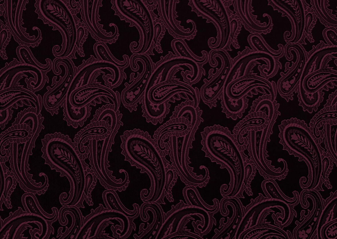 MEN’S BERRY PAISLEY TUXEDO VEST, TIE & HANKIE SET. WEDDING, DRESS, FORMAL, PROM