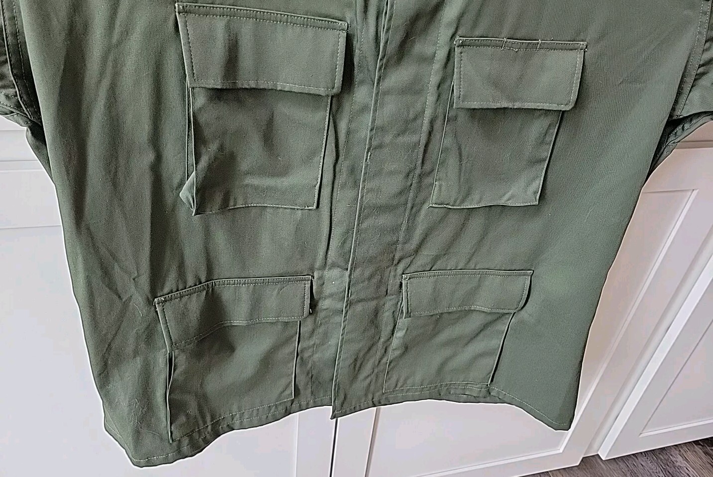 Propper Mens GREEN Military BDU Utility Jacket Size 2X