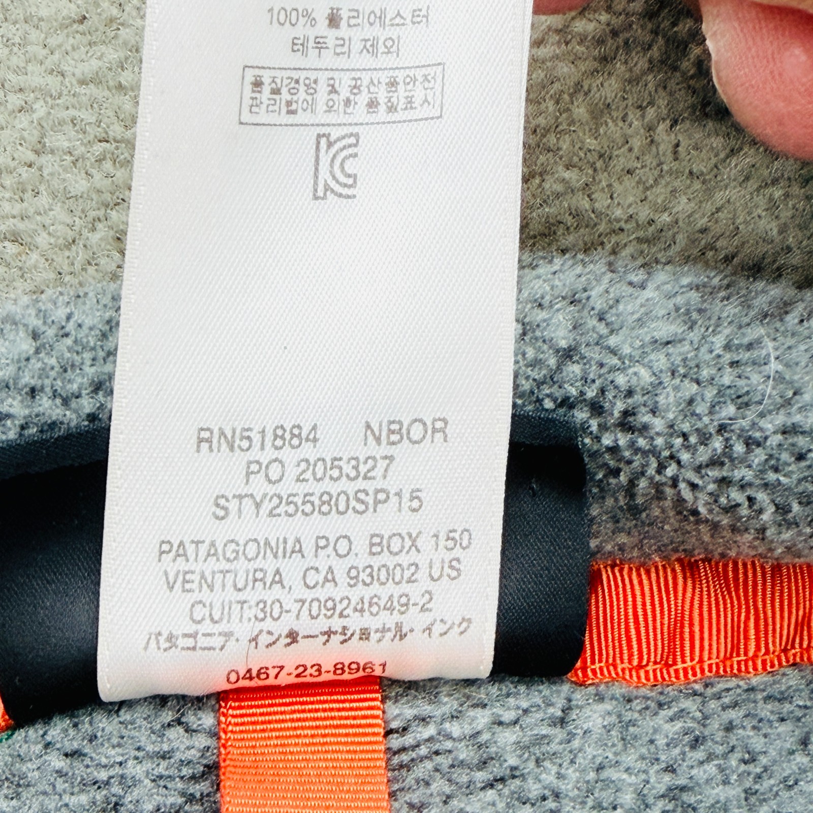 Patagonia Lightweight Synchilla Snap T Pullover Fleece Jacket Mens Size S Gray