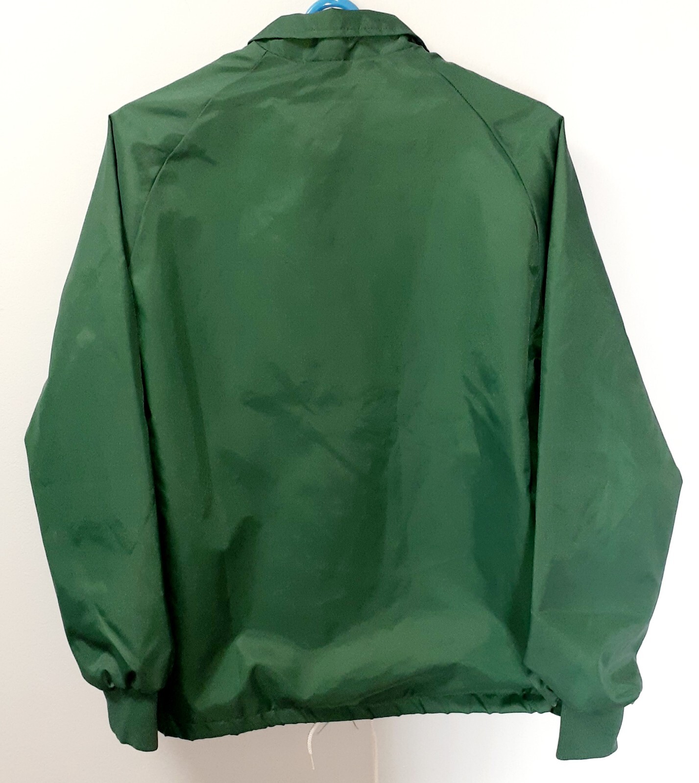 Vintage Porter Paint Button Up w/Drawstring West Ark Windbreaker Jacket Size Sm