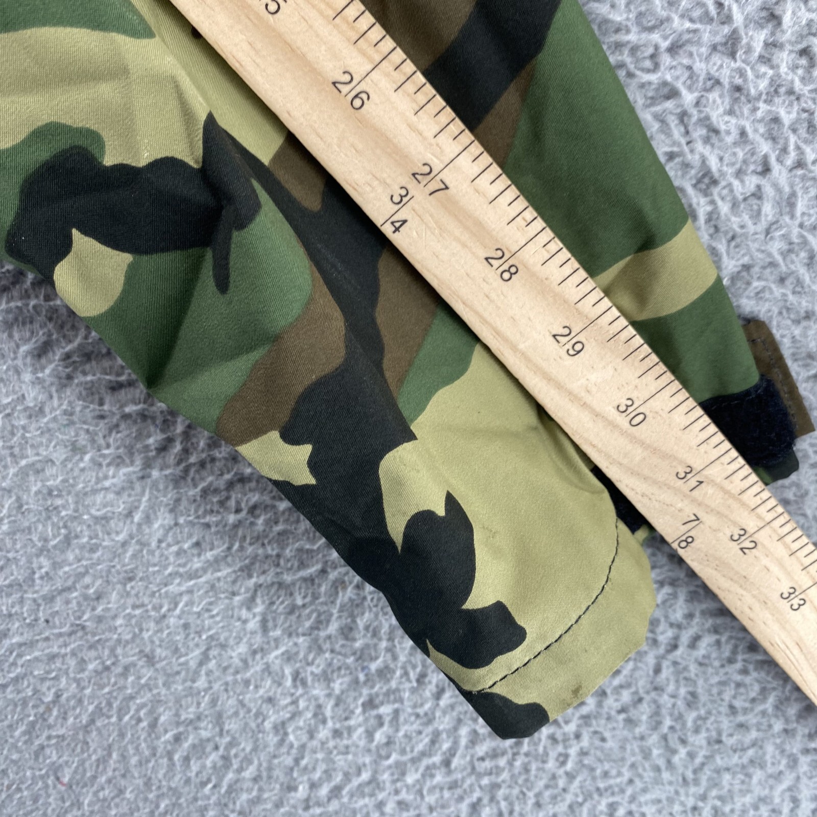 Military Air Force Jacket Mens Small Weather Field Camo Hunting Military Camping