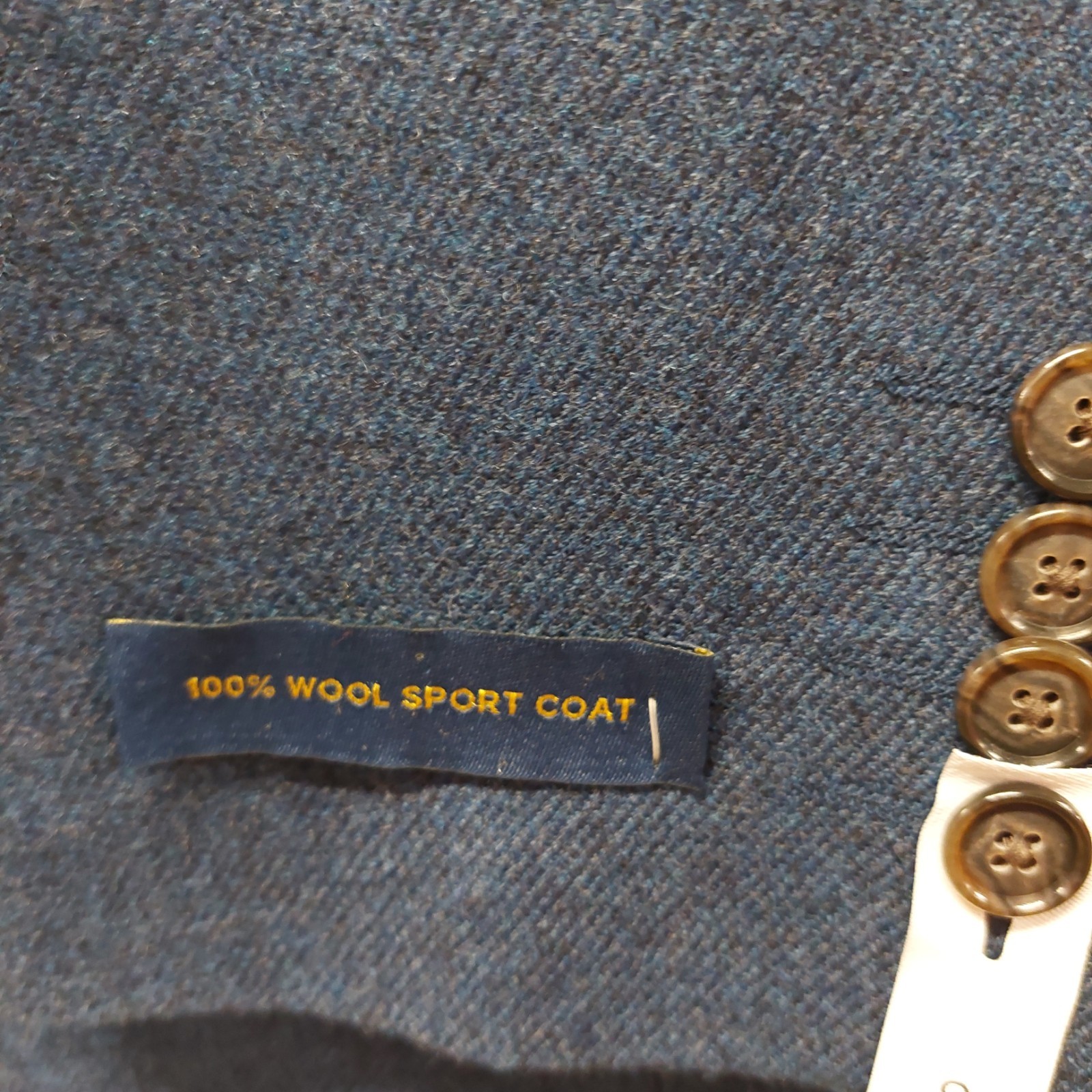 Stafford Classic Fit 100%American Wool Sportcoat Green & Navy Men sizes 40 to 52