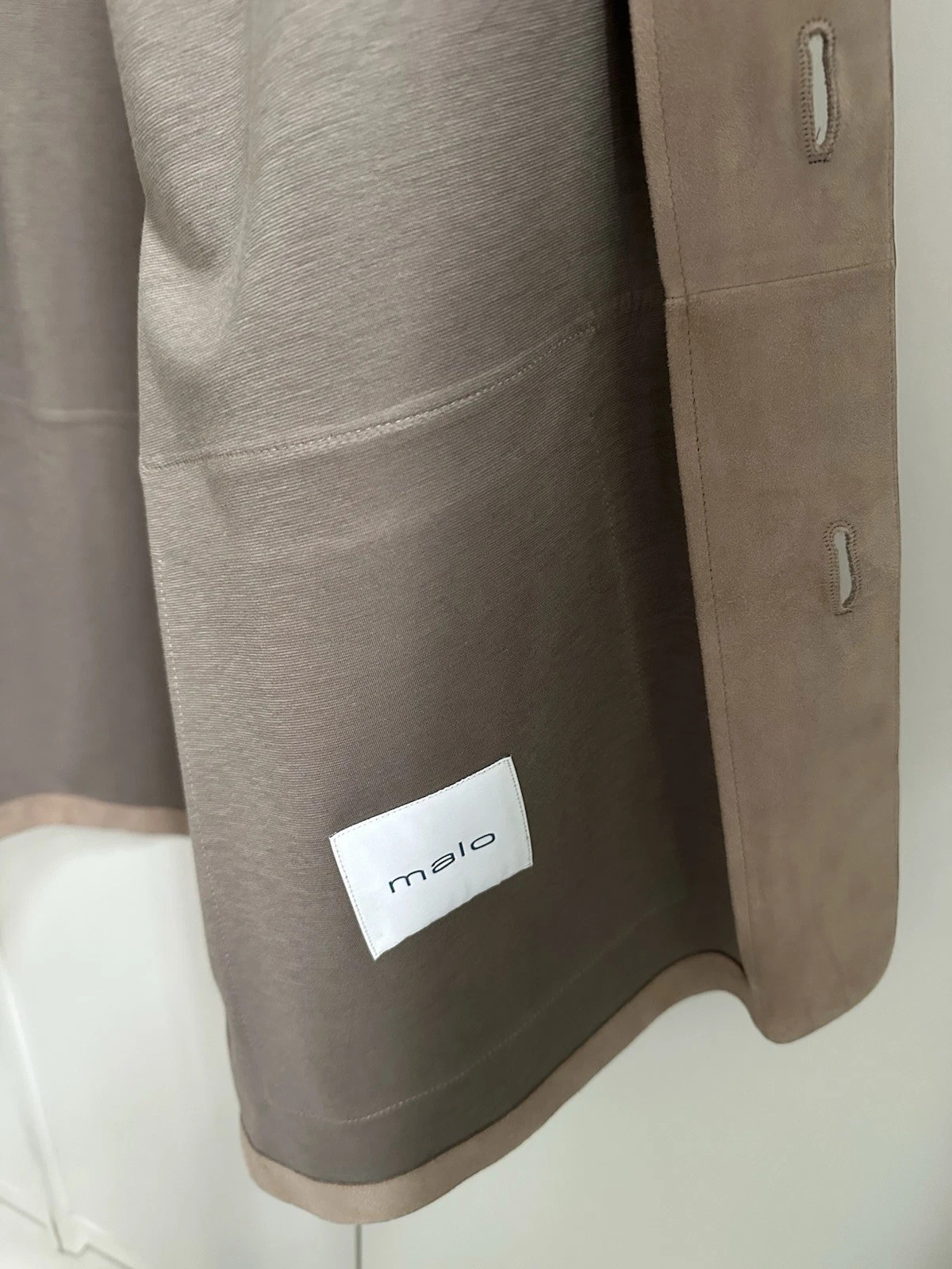 Malo Suede Jacket Made in Italy Price €3,905 (Brunello Cucinelli, Loro Piana)