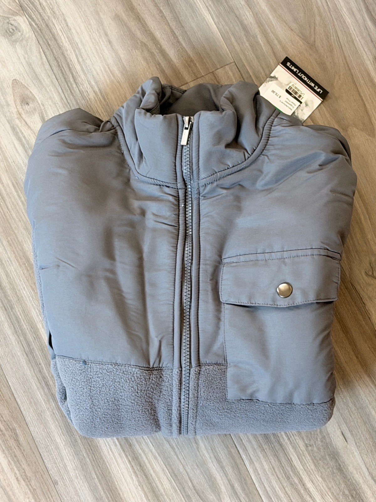 Swiss Alps Mens Full Performance Polar Fleece Jacket Sweatshirt with Pockets