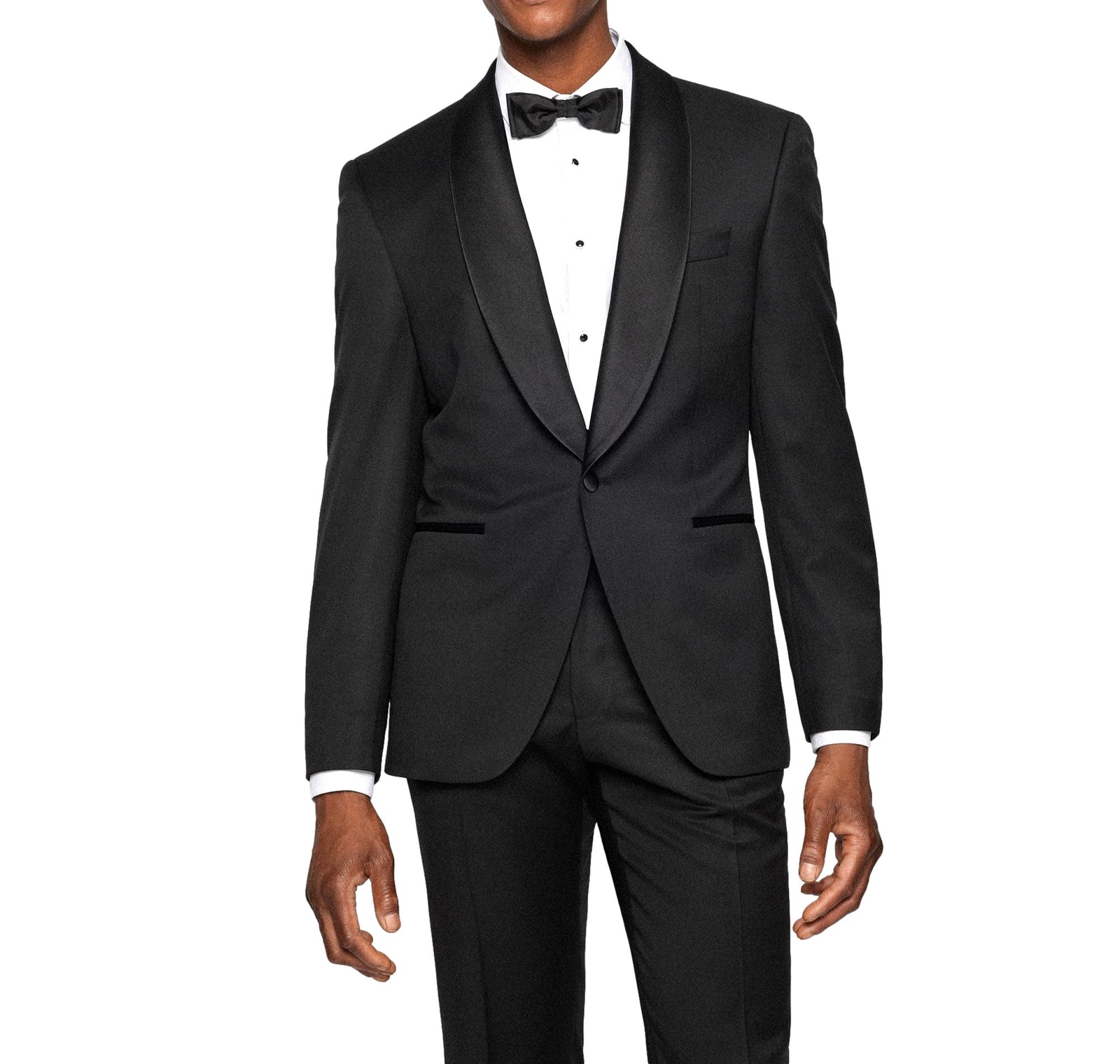 BOSS Regular Fit Tuxedo Jacket H-JECKSON-TUX-S-B1 50469185 Color Black
