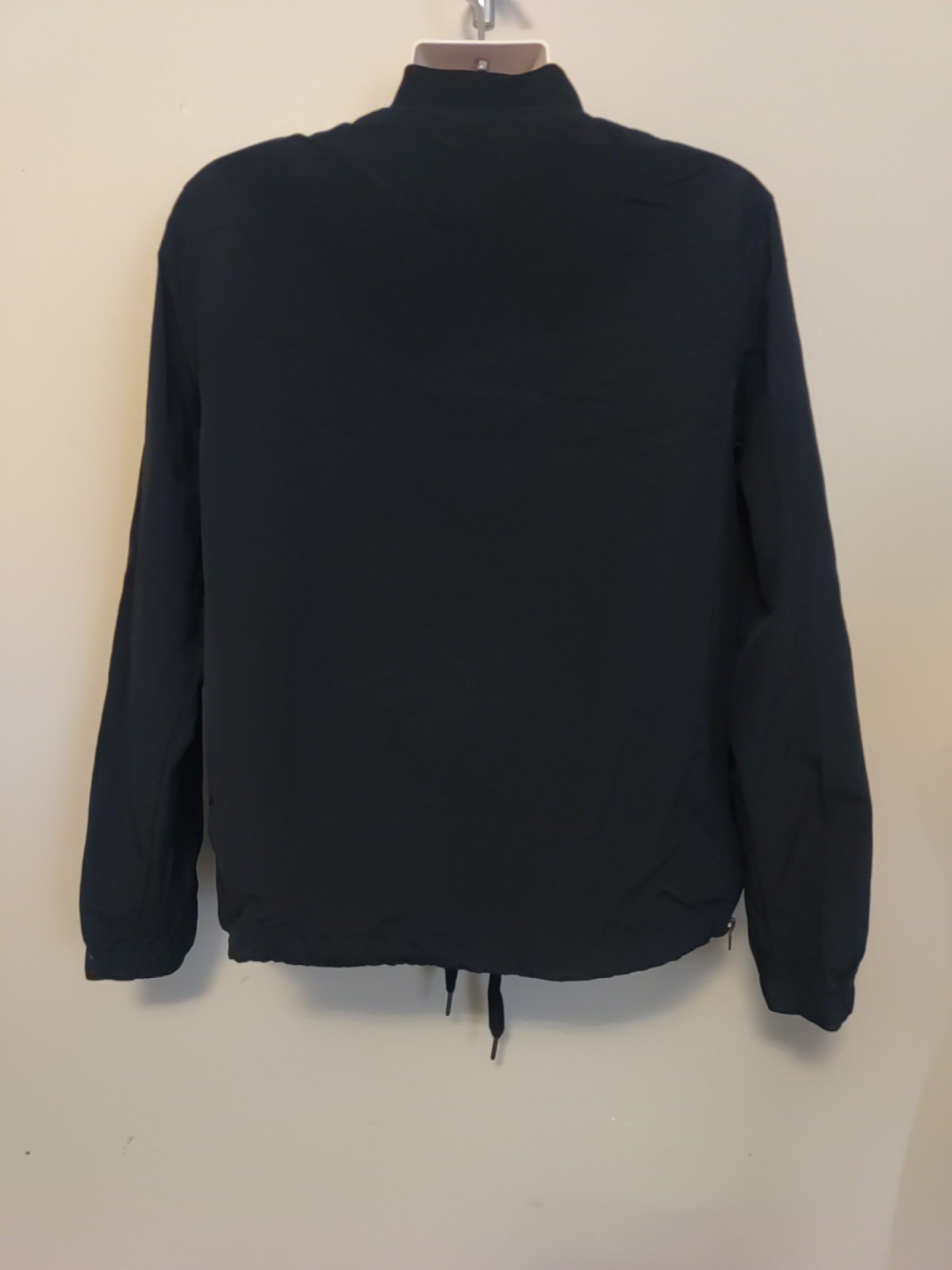 American Rag Men Black Nylon Bomber Lightweight Windbreaker Jacket Size L