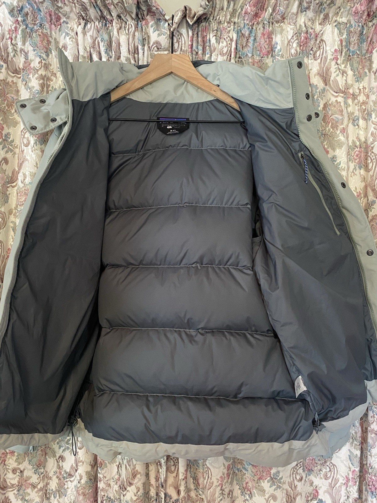 Men’s Patagonia Downdrift Jacket In Sleet Green Size Medium