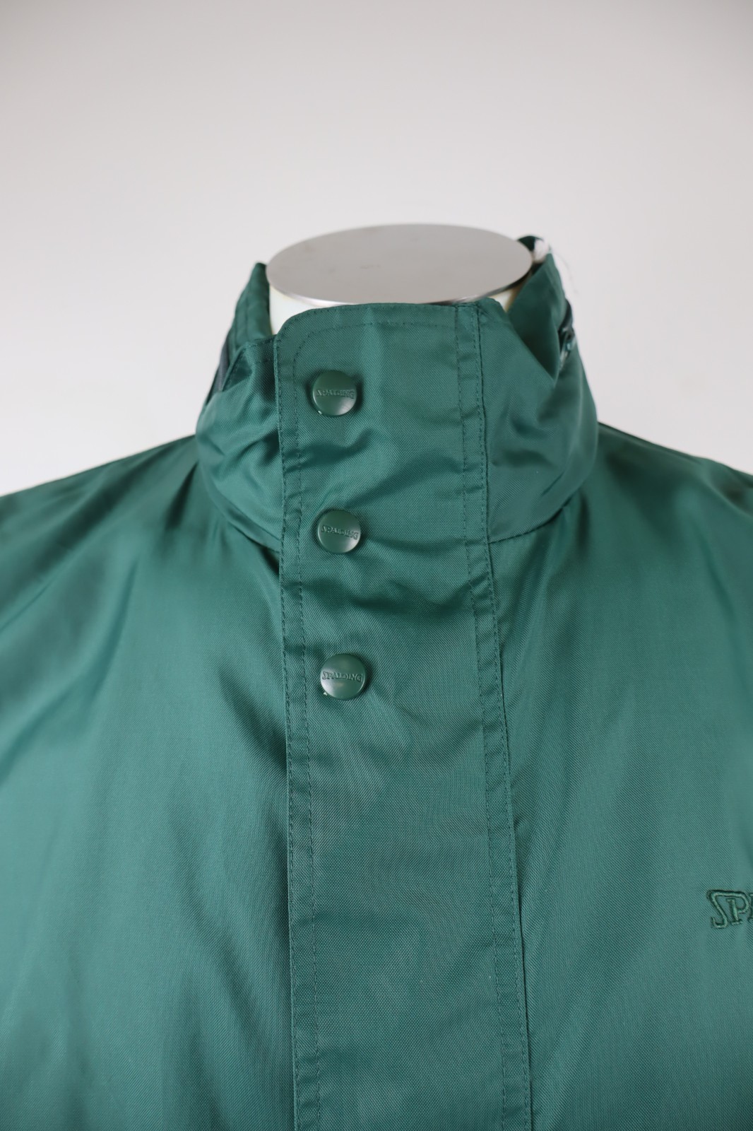 SPALDING JACKET JACKET MEN size M MAN CASUAL VINTAGE JACKET ZIPPER POCKET