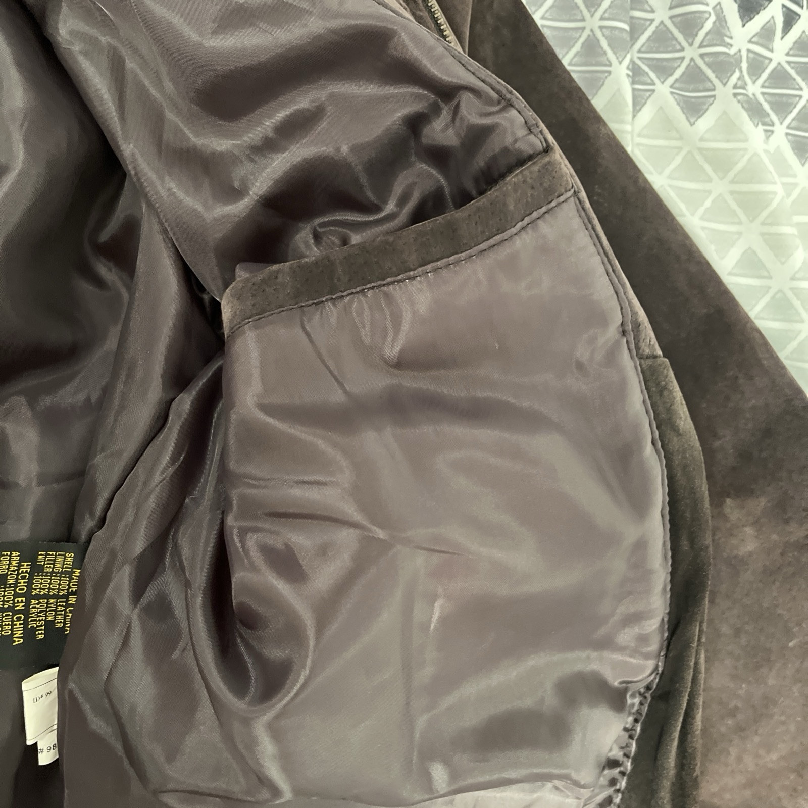 Vintage 90s Pelle Cuir G-III Brown Leather Bomber Jacket Mens Size L Full Zip