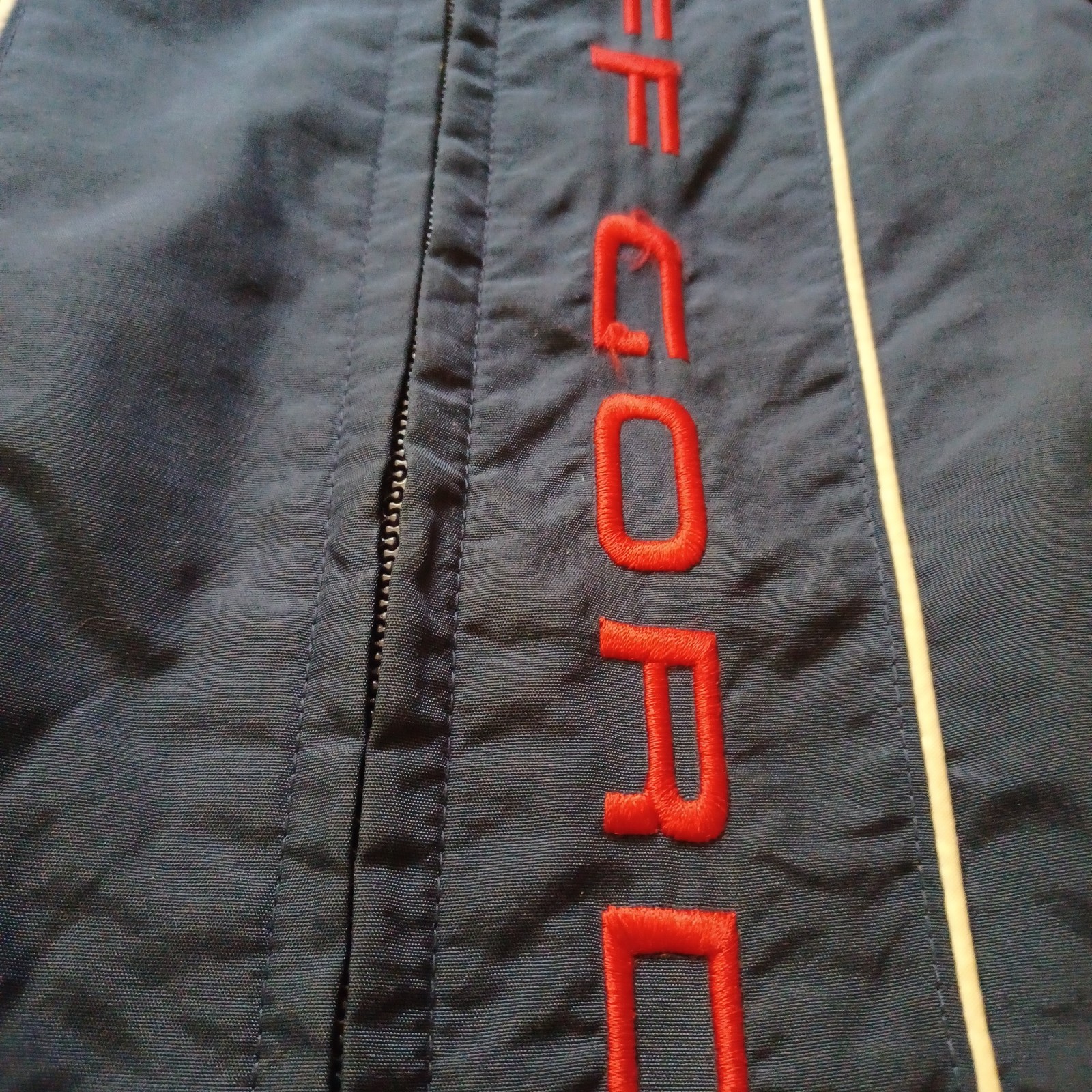 Chase Authentics Windbreaker Mens L Blue Full Zip Jeff Gordon 24 Racing Jacket