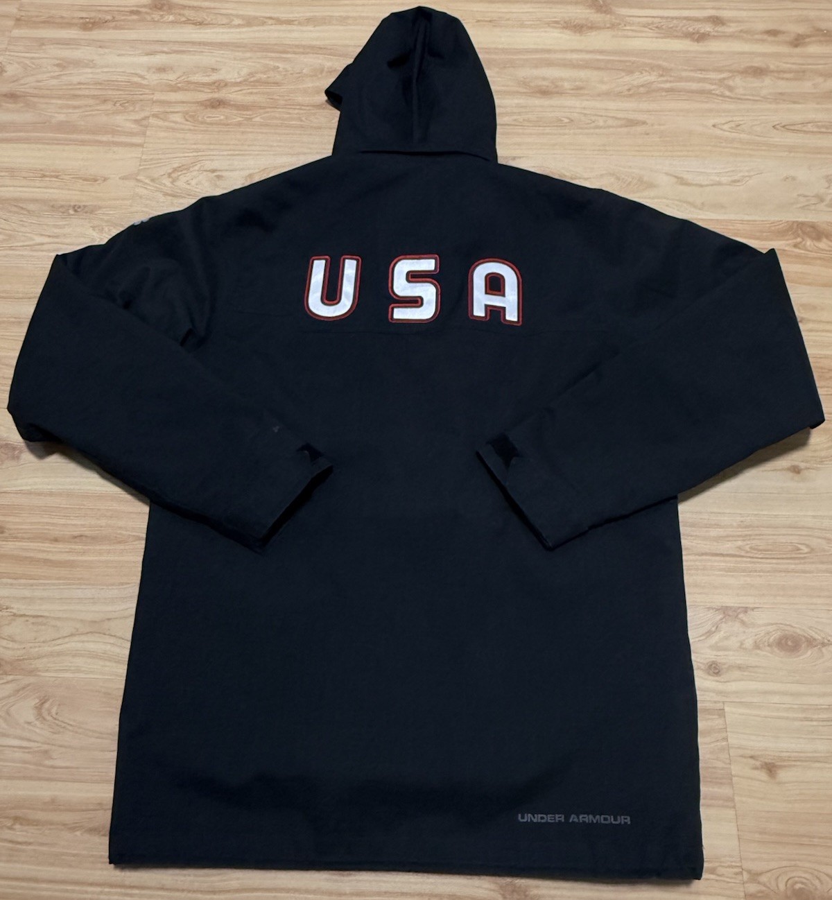 UNDER ARMOUR UA STORM USA UNITED STATES US SPEED-SKATING COAT ZIP OUT LINER SZ M