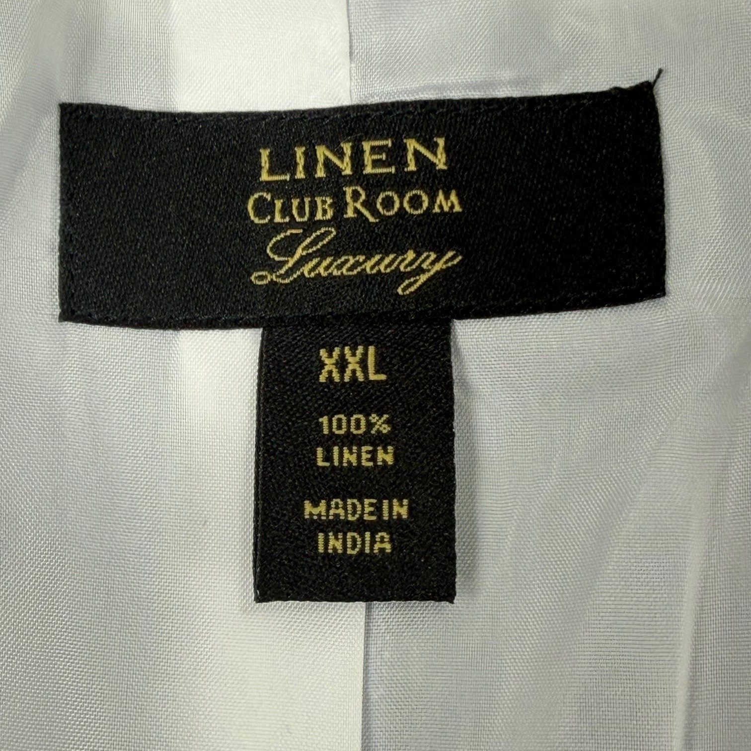 Club Room Luxury Blue Linen Blazer XXL Two Button Double Vent Beach Wedding