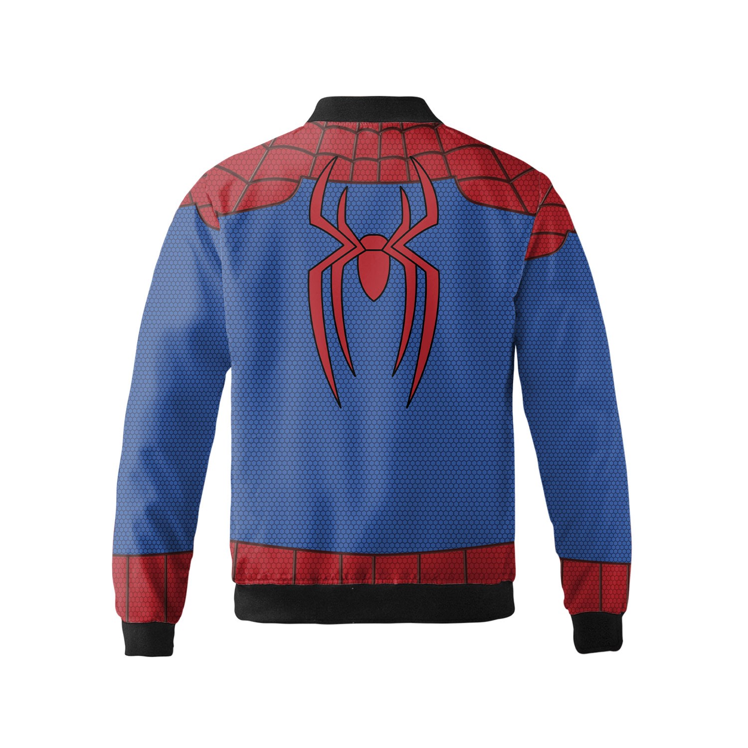 Spiderman Cosplay Costume Spider Web Superhero Lovers Bomber Jacket