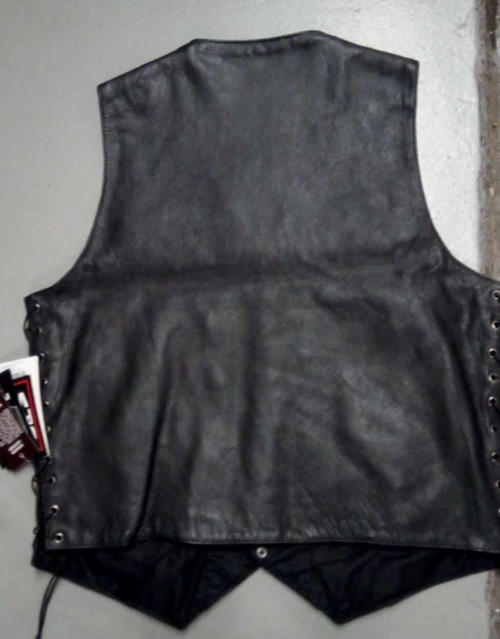 Men’s Biker Vest Concealment Pockets – 10 Pocket Vest