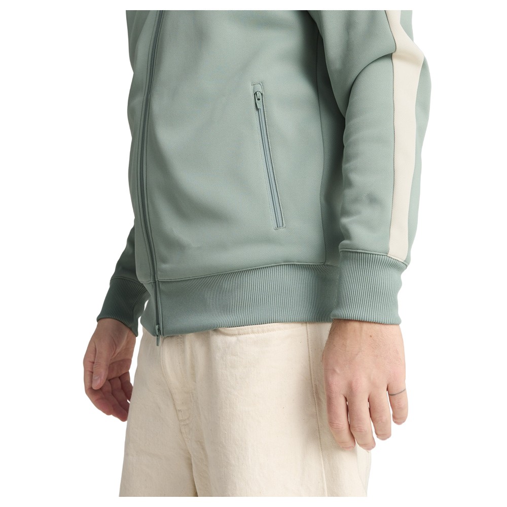 PUMA T7 Always On Full Zip Track Jacket Mens Green Casual Athletic Outerwear 629
