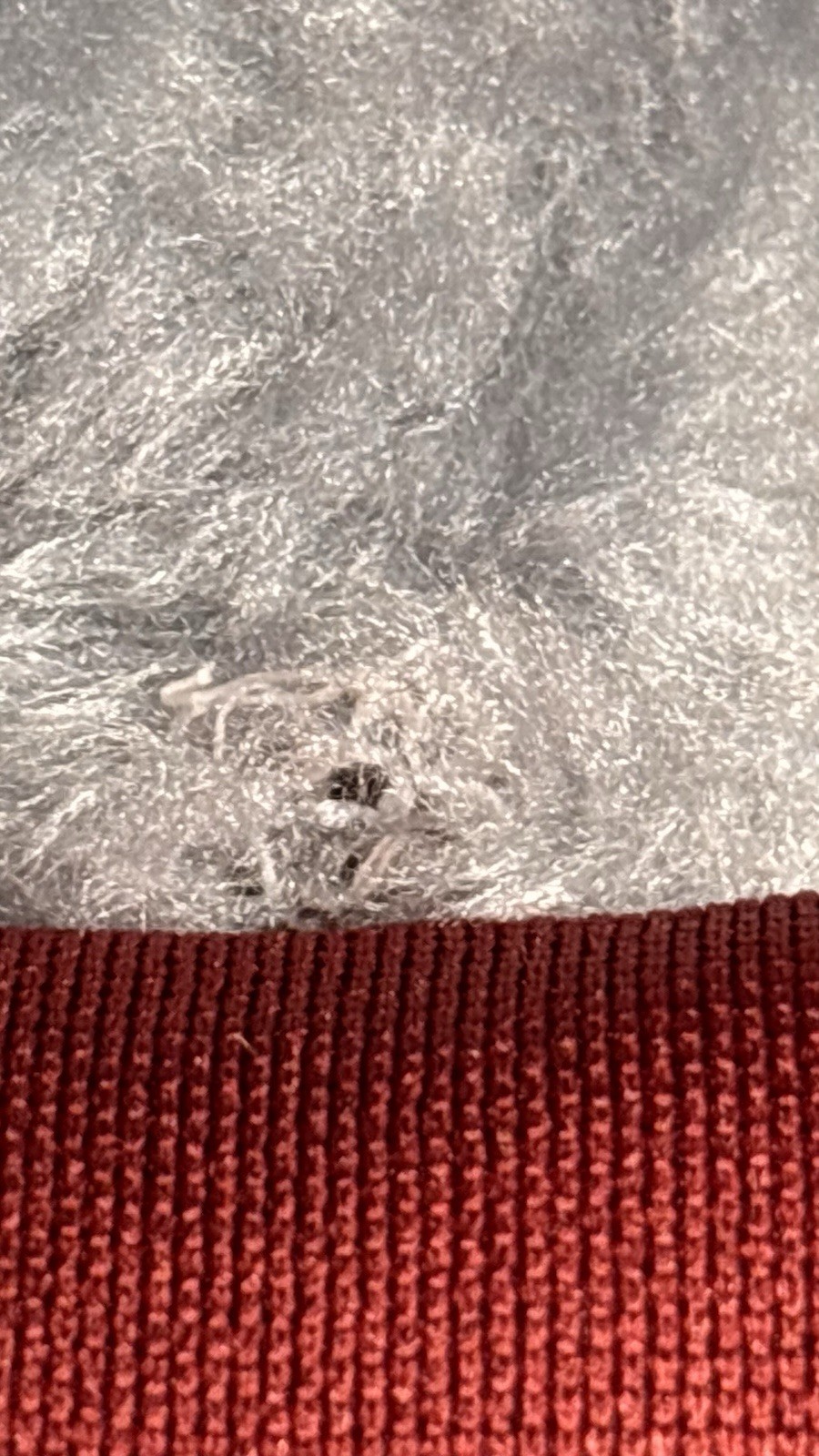 Unbranded Hooded Full Zip Sherpa Lined Jacket Adult Large Maroon Athletic Casual
