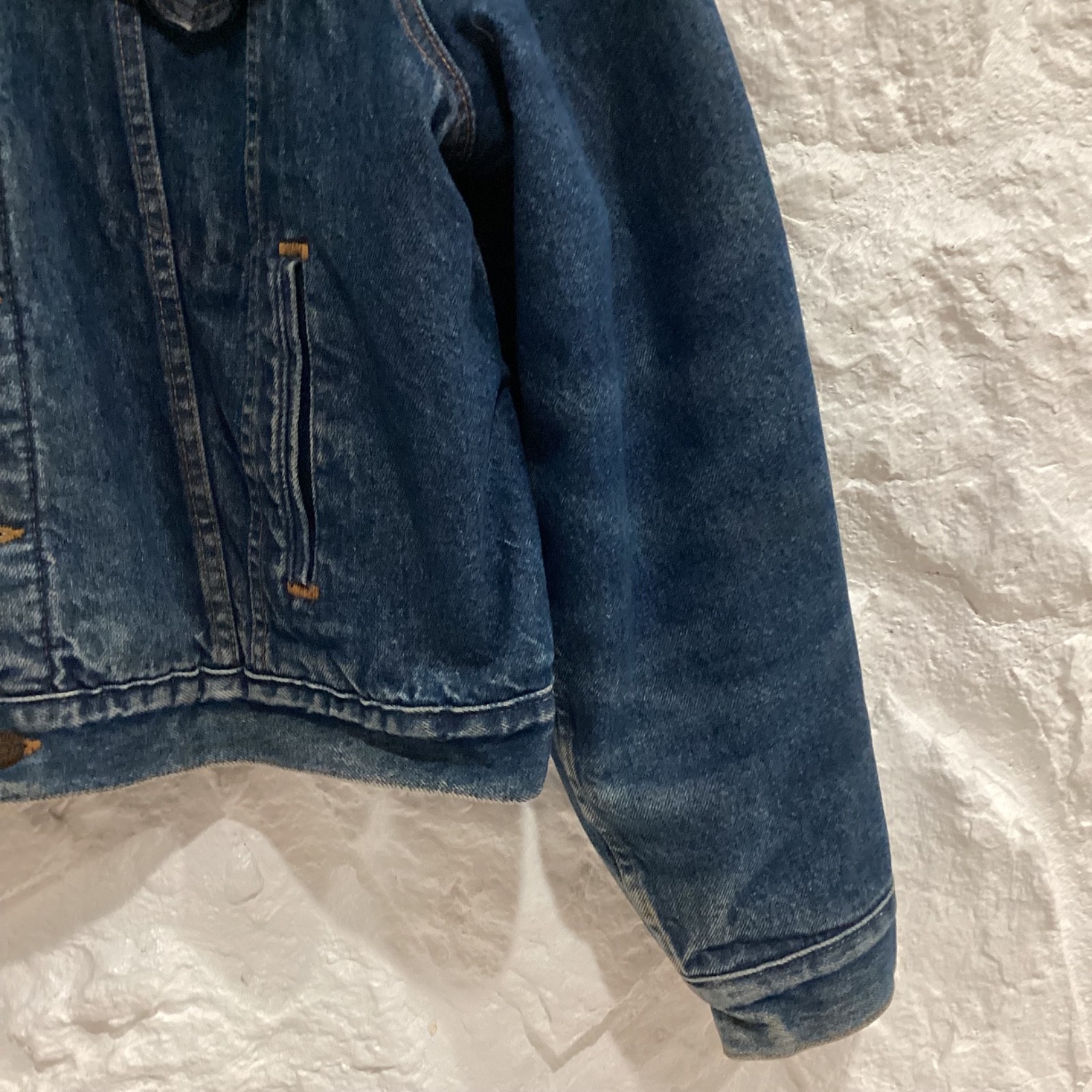 Vintage Levis Denim Blanket Lined Trucker Jacket Sz 54 USA Made 72506 0316 XXL