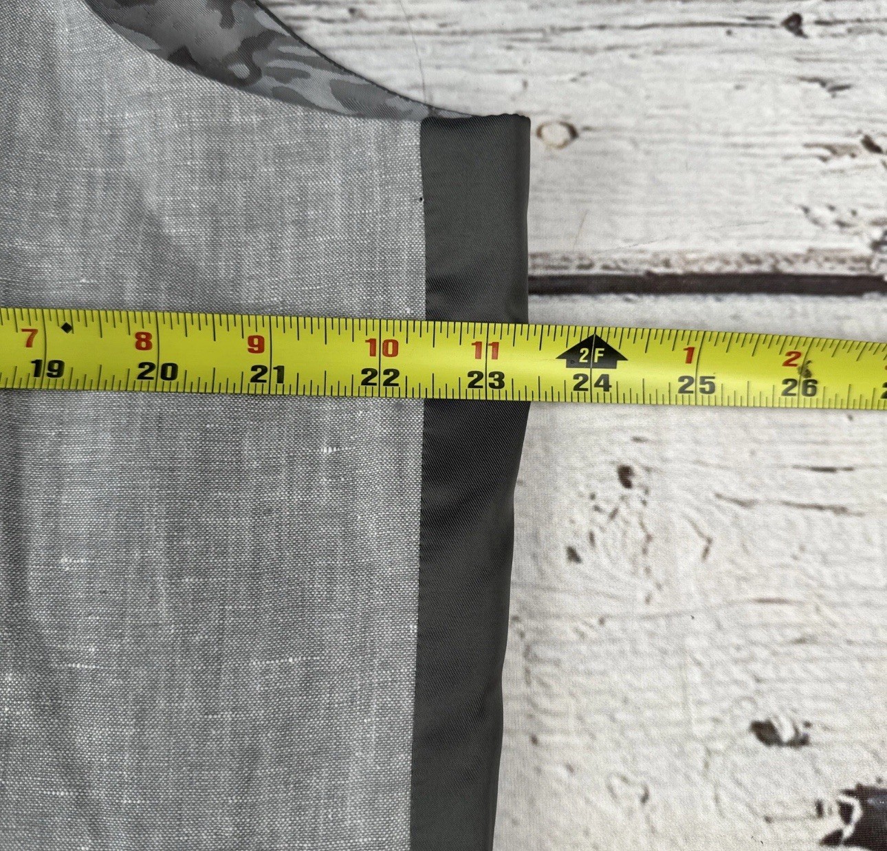 Men’s Gray Linen Suit Vest Size XXL JOE Joseph Abboud Wedding Slim Fit NWT C10