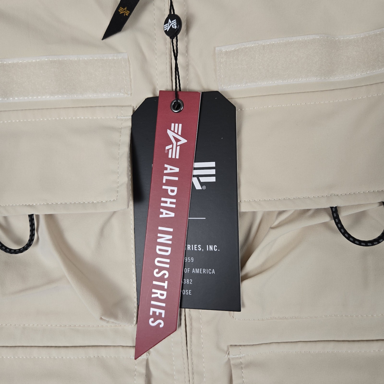 Alpha Industries X Urban Outfitters Nylon Cargo Shirt Jacket Mens Small NWT $199