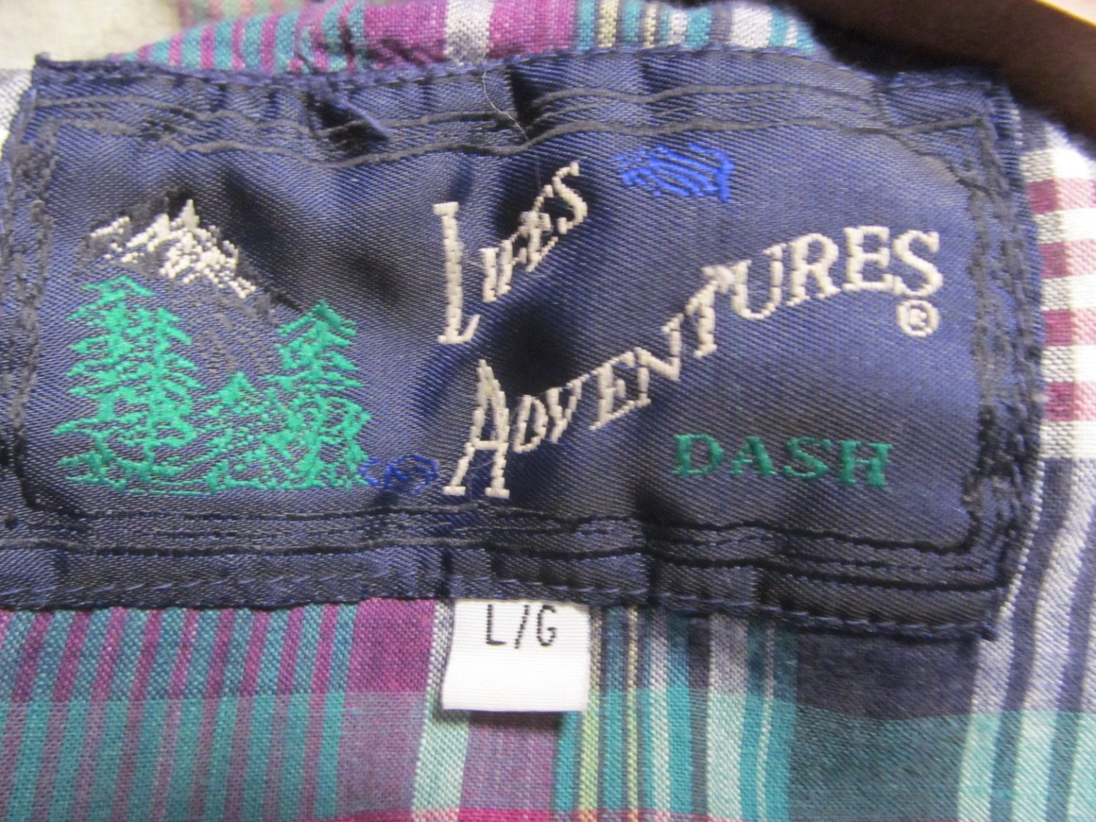 VTG Life’s Adventures Mens Large Chore Coat Green Barn Jacket Corduroy Collar