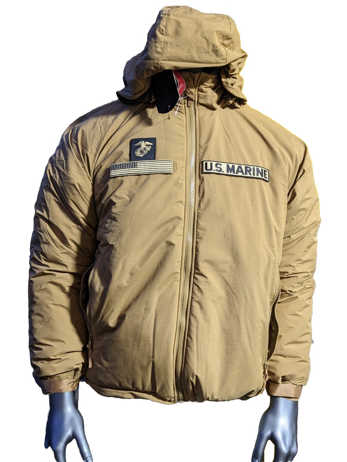 Gen 3 Level 7 PCU ECW PrimaLoft Cold Weather Coyote Parka Jacket RUN BIG
