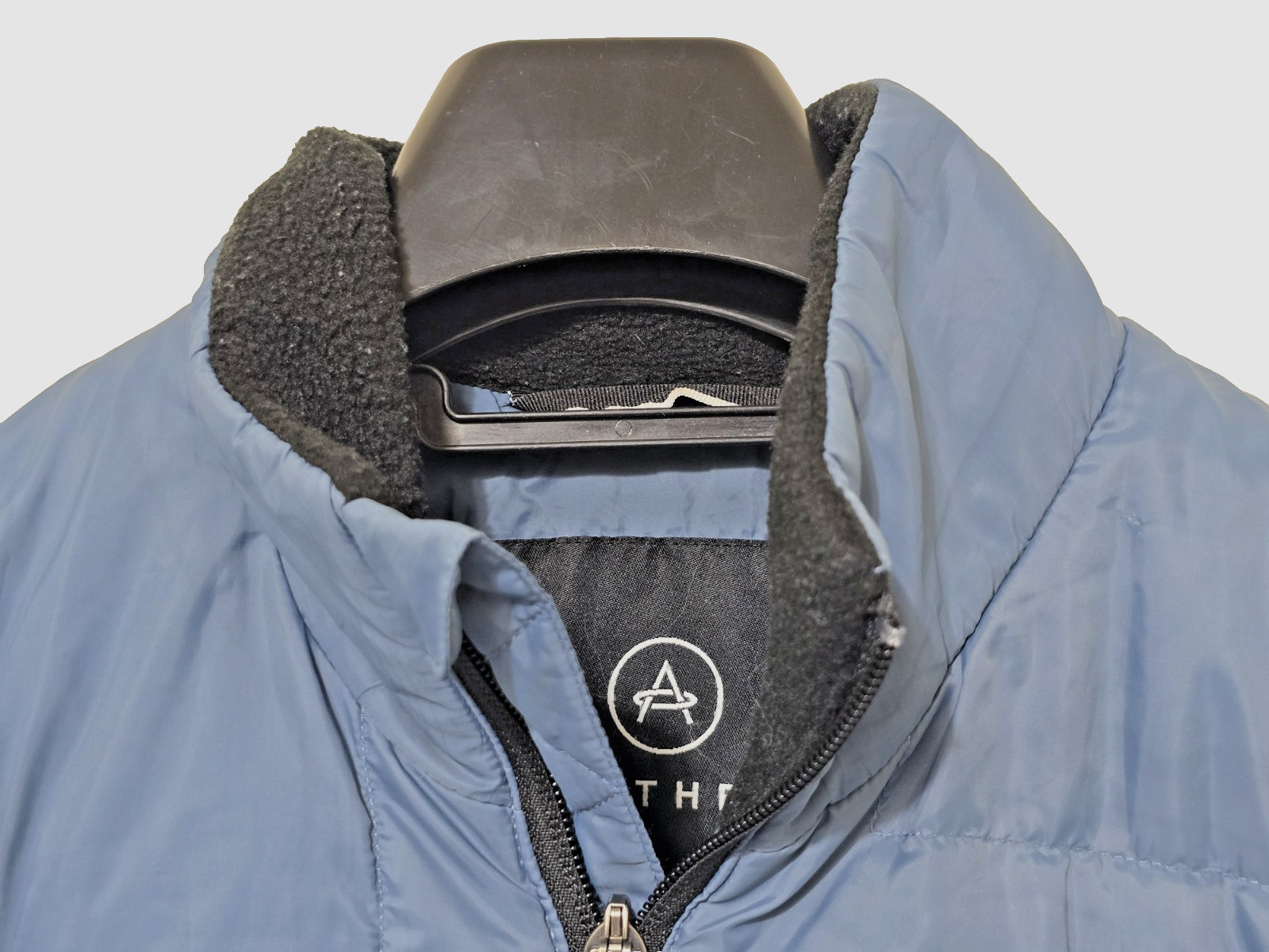 Aether Men’s Blue Goose Down 800 Fill Puffer Jacket Small