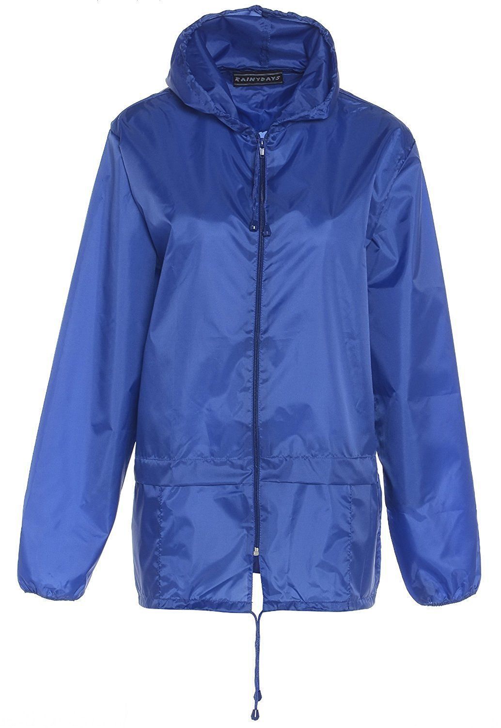 Lightweight rain coat rain wear Unisex Cagoule S M L XL XXL 3XL 4XL 5XL