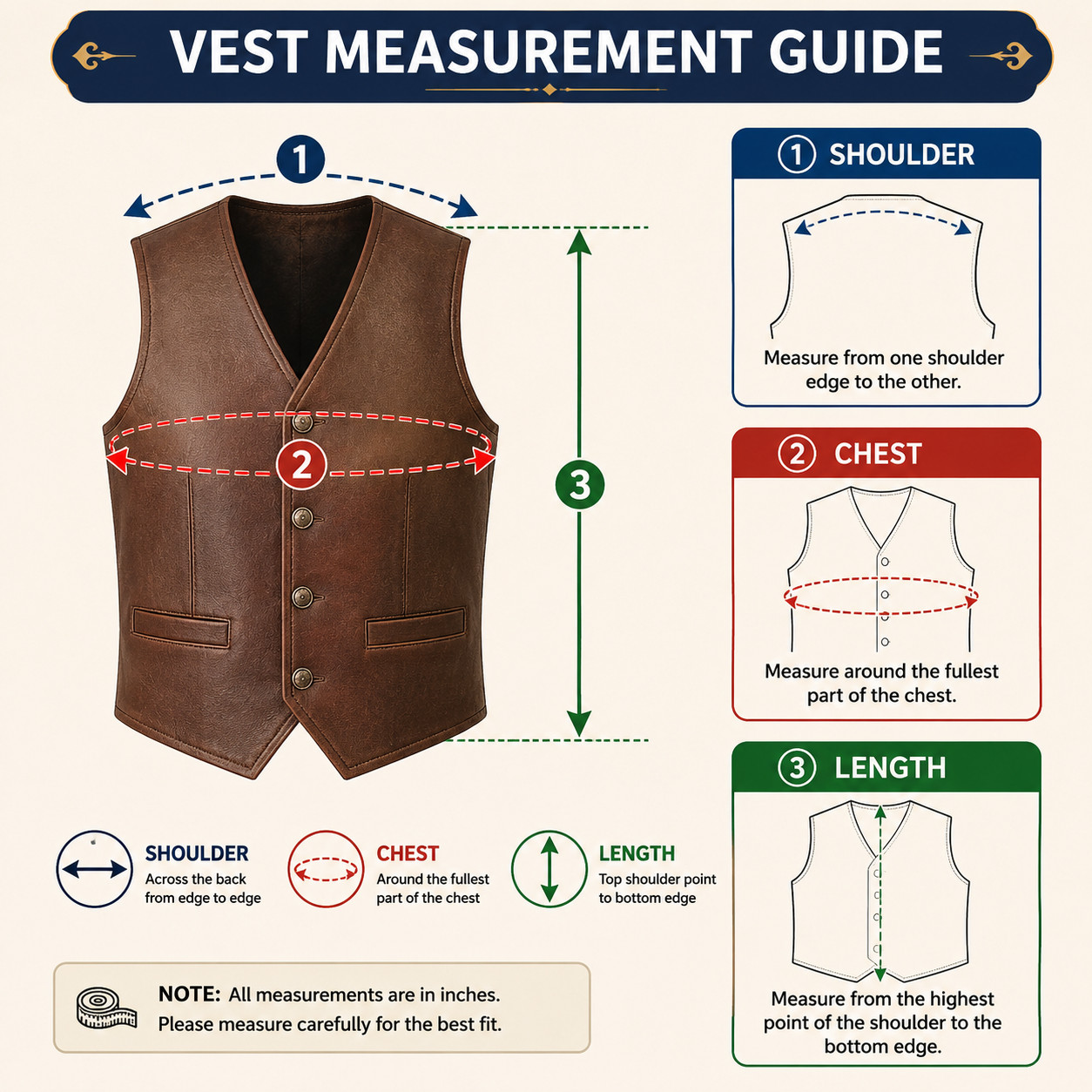 Handmade Genuine Hair-On Cowhide Leather Western Cowboy Ranch Vest Brown White..