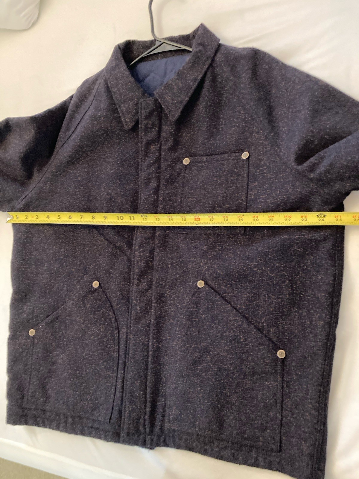 Huckberry Men’s Flint and Tinder Reversible camp coat Jacket Size XXL