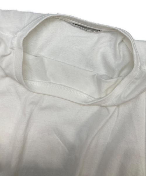 CELERI Women’s White Cotton Puff T-Shirt, Relaxed Fit, Short Sleeve