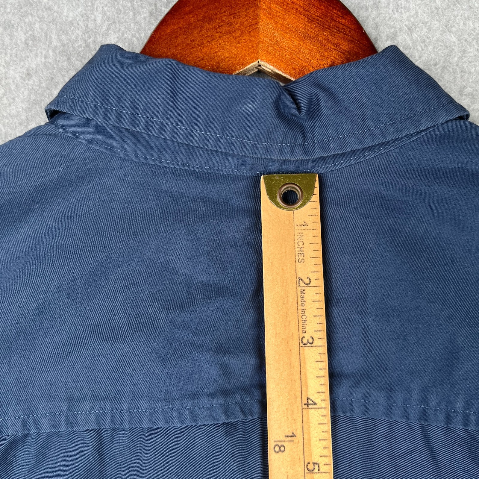 Dockers Shirt Jacket Mens XL Navy Blue Snap All Season Tech Pocket New NWT