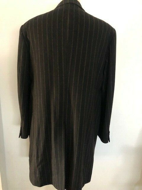 Original Naples Black Plaster Wool Coat Cutter Size 56 Men/Man Coat