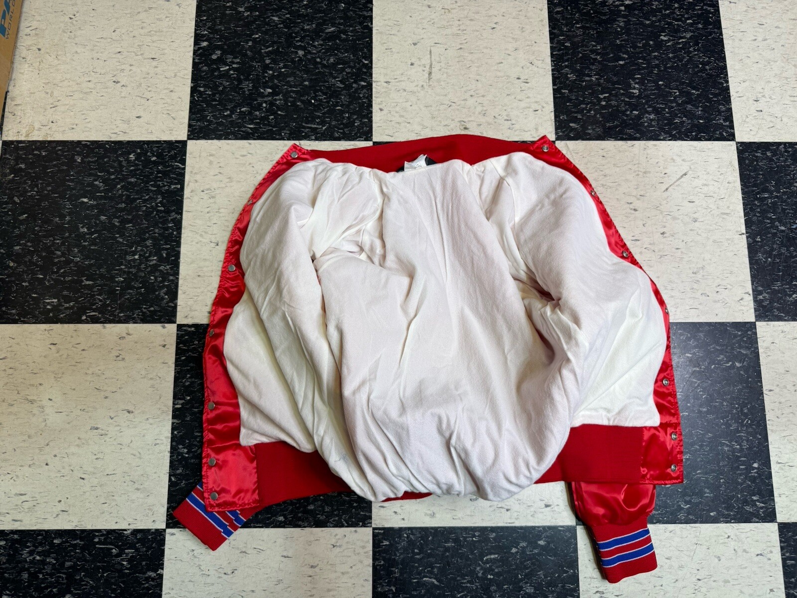Vintage Sportsmaster Satin Jacket Size Small Unisex Adults Made In 🇺🇸