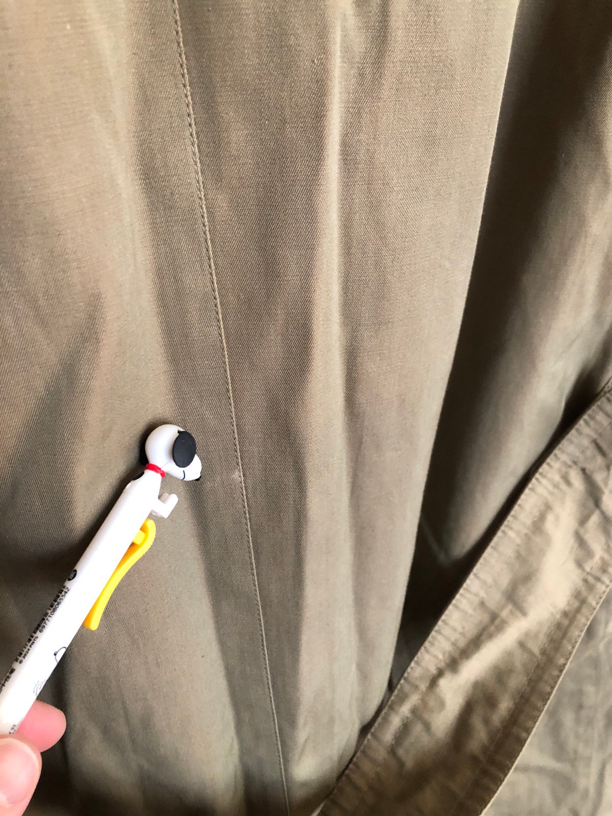 reversible beige trench coat size 38/40 short