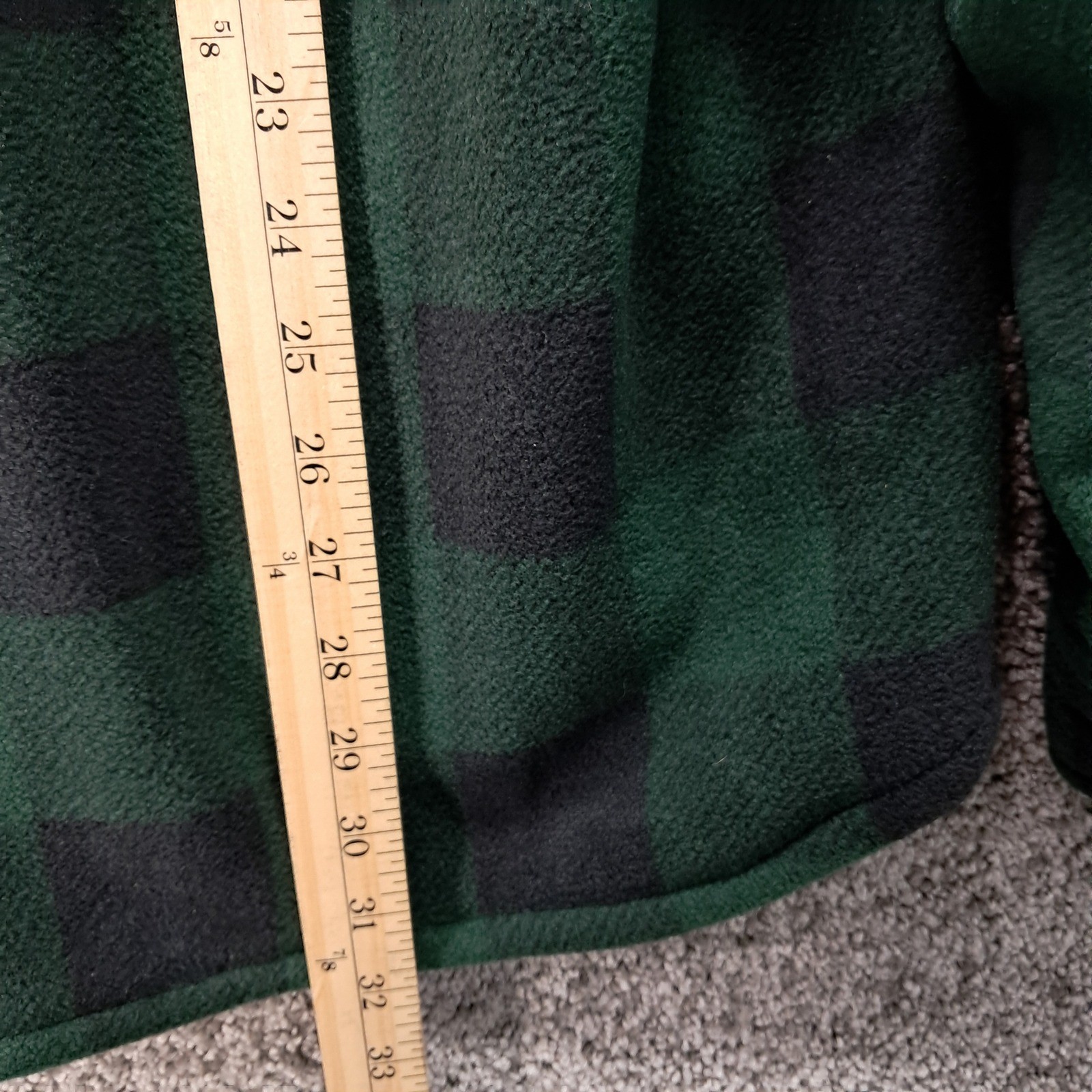 Boston Traders Mens XXL Pine Plaid Fleece Sherpa Lined Shirt Jacket