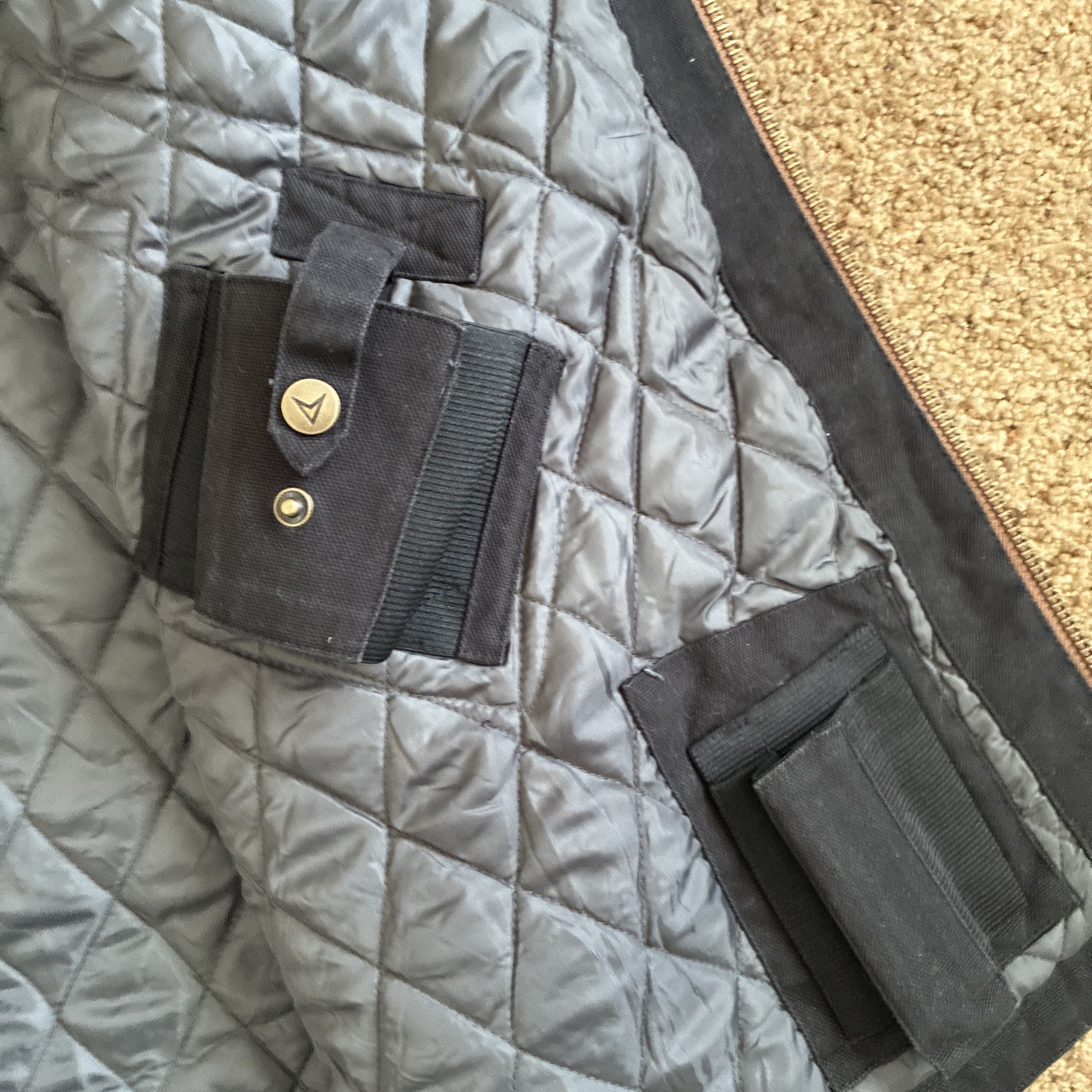 Venado Concealed Carry Vest – Heavy Duty Canvas – Conceal Carry Pockets 4XL