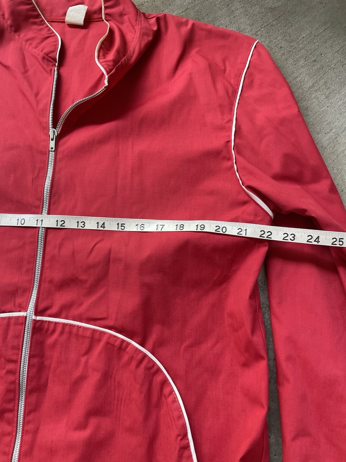 Real Vintage Rain Jacket Windbreaker Coat 70’s Men’s Dry Clean Only